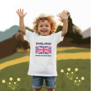 Flagge Englands Baby T-shirt