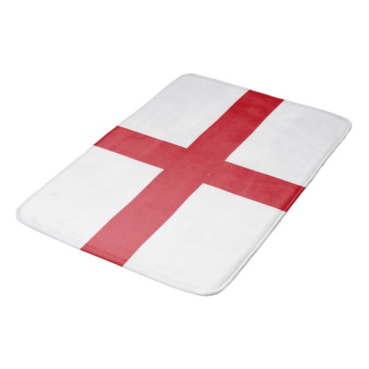 Flagge Englands Badematte (Schrägansicht)