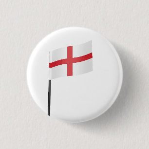 Flagge Englands Button
