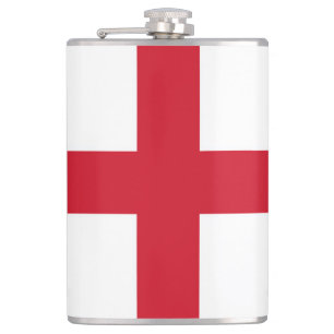 Flagge Englands Flachmann