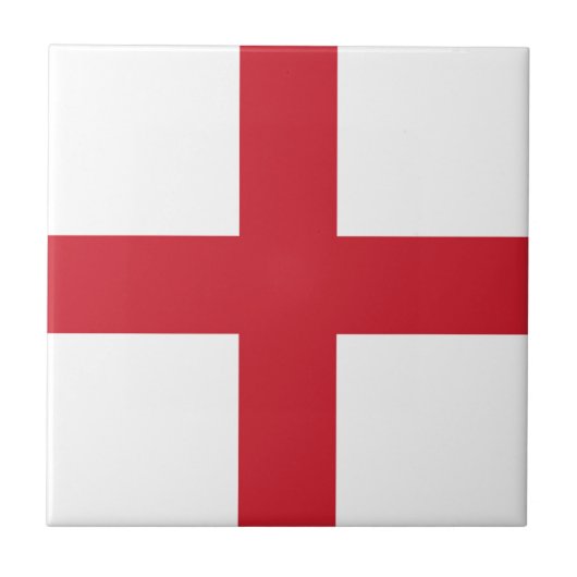 Flagge Englands Fliese (Vorderseite)