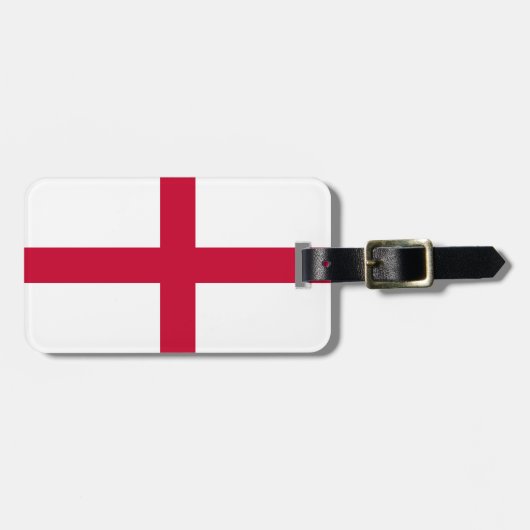 Flagge Englands Gepäckanhänger (Vorderseite horizontal)