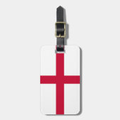 Flagge Englands Gepäckanhänger (Vorderseite vertikal)