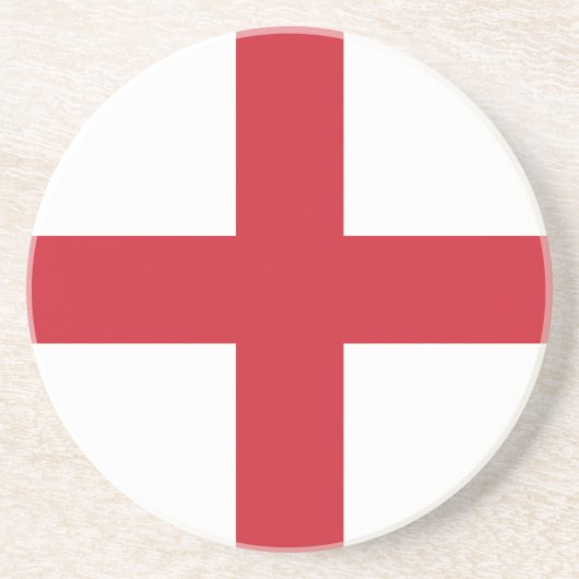 Flagge Englands Getränkeuntersetzer (Vorne)