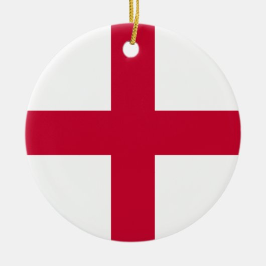Flagge Englands Keramik Ornament (Vorne)