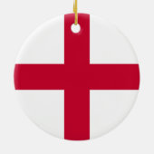Flagge Englands Keramik Ornament (Hinten)