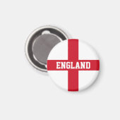 Flagge Englands Magnet (Vorderseite/Rückseite)