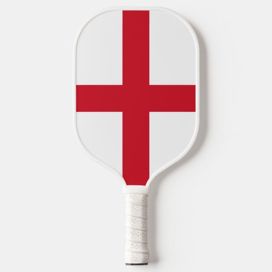 Flagge Englands Pickleball Schläger (Vorderseite)