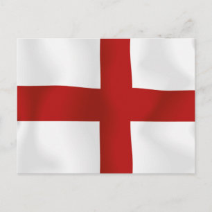 Flagge Englands Postkarte