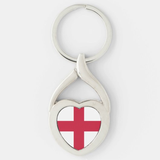 Flagge Englands Schlüsselanhänger (Vorderseite)