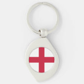 Flagge Englands Schlüsselanhänger (Vorderseite)