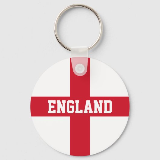 Flagge Englands Schlüsselanhänger (Rückseite)