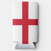 Flagge Englands Selters Dosenkühler (Rückseite)