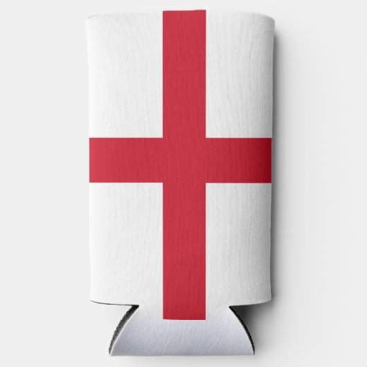 Flagge Englands Selters Dosenkühler (Vorderseite)