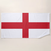 Flagge Englands Strandtuch (Vorderseite)