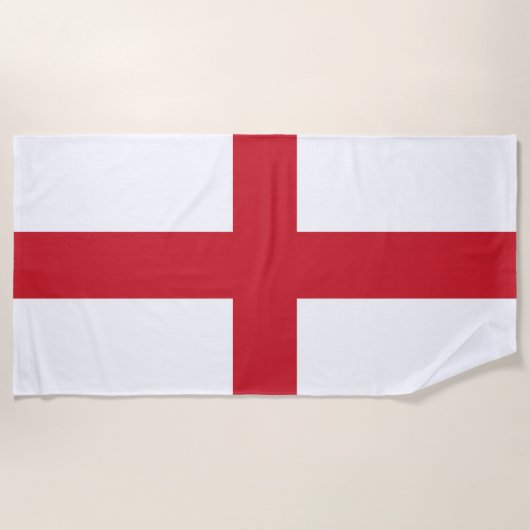 Flagge Englands Strandtuch (Vorderseite)