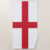 Flagge Englands Strandtuch (Vorderseite)