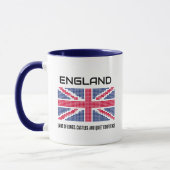 Flagge Englands Tasse (Links)