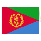 Flagge Eritrea (Vorderseite (Horizontal))