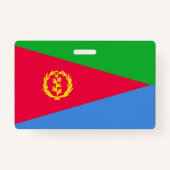 Flagge Eritrea Ausweis (Rückseite)