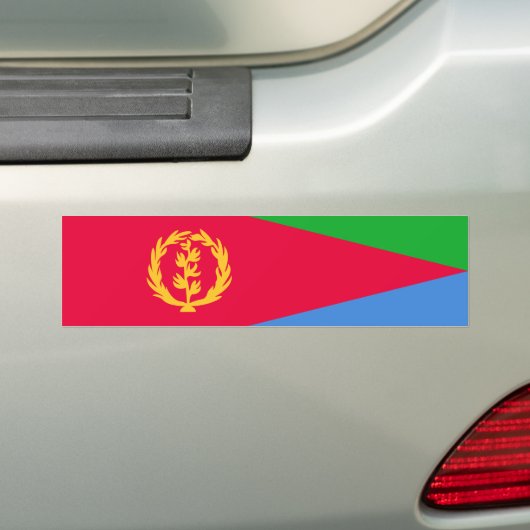 Flagge Eritrea Autoaufkleber (Auf Auto)