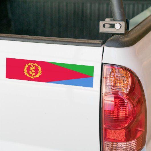 Flagge Eritrea Autoaufkleber (Auf Lkw)