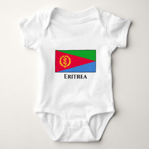 Flagge Eritrea Baby Strampler