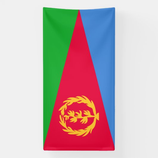 Flagge Eritrea Banner (Vertikal)