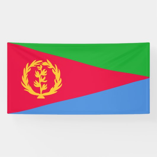 Flagge Eritrea Banner (Horizontal)