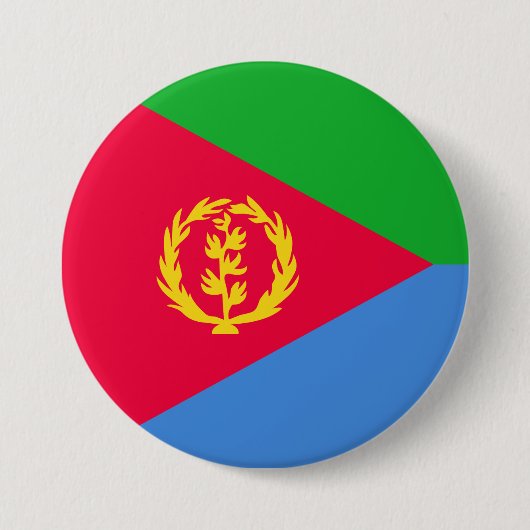Flagge Eritrea Button (Vorderseite)