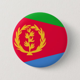 Flagge Eritrea Button