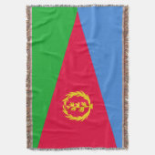 Flagge Eritrea Decke (Vorderseite Vertikal)