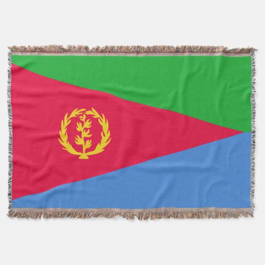 Flagge Eritrea Decke (Vorderseite)