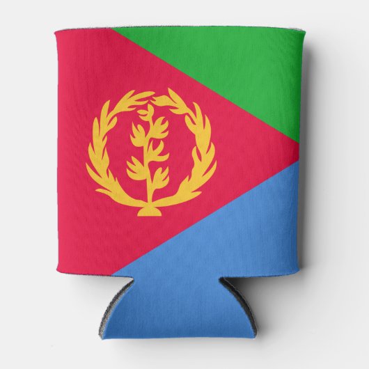 Flagge Eritrea Dosenkühler (Vorderseite)