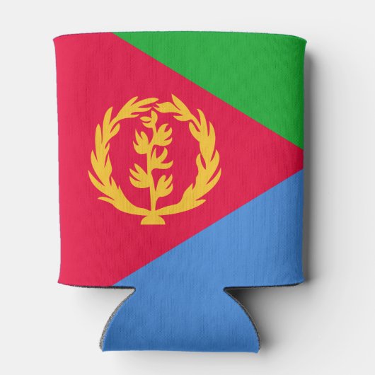 Flagge Eritrea Dosenkühler (Rückseite)