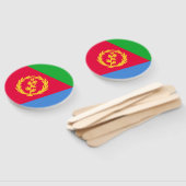 Flagge Eritrea Fächer (Non-assembled)