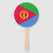 Flagge Eritrea Fächer (Rückseite)