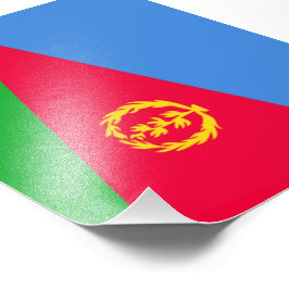 Flagge Eritrea Fotodruck