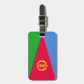 Flagge Eritrea Gepäckanhänger (Vorderseite vertikal)