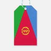 Flagge Eritrea Geschenkanhänger (Rückseite)