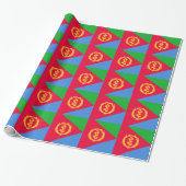 Flagge Eritrea Geschenkpapier (Ungerollt)