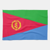 Flagge Eritrea Geschirrtuch (Horizontal)