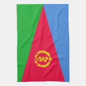 Flagge Eritrea Geschirrtuch (Vertikal)