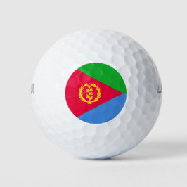 Flagge Eritrea Golfball