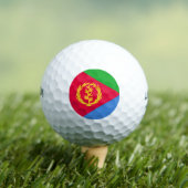 Flagge Eritrea Golfball (Insitu T-Shirt)