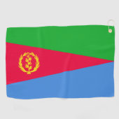 Flagge Eritrea Golfhandtuch (Horizontal)