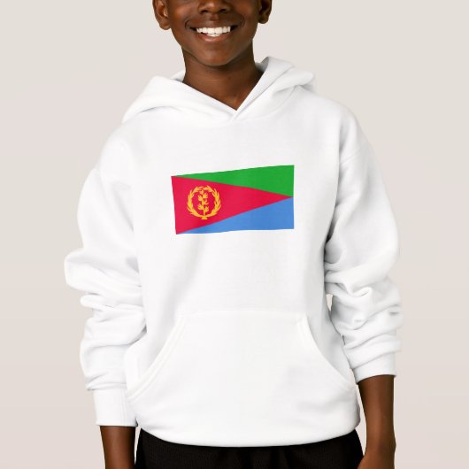Flagge Eritrea Hoodie (Vorderseite)