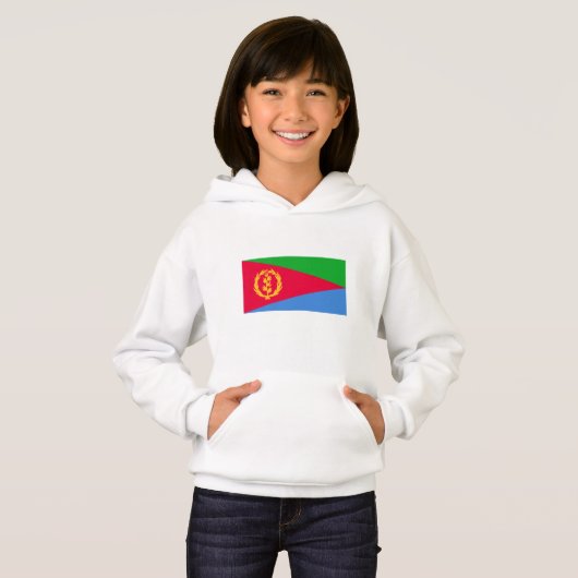 Flagge Eritrea Hoodie (Vorne ganz)