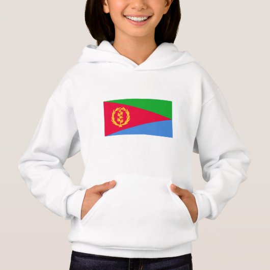Flagge Eritrea Hoodie (Vorderseite)