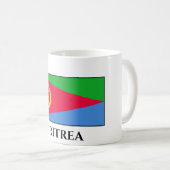 Flagge Eritrea Kaffeetasse (VorderseiteRechts)